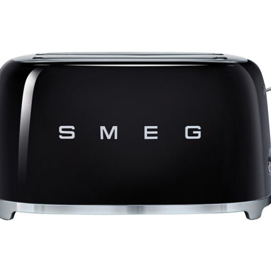 SMEG TSF02BLUK 4-Slice Toaster - Black
