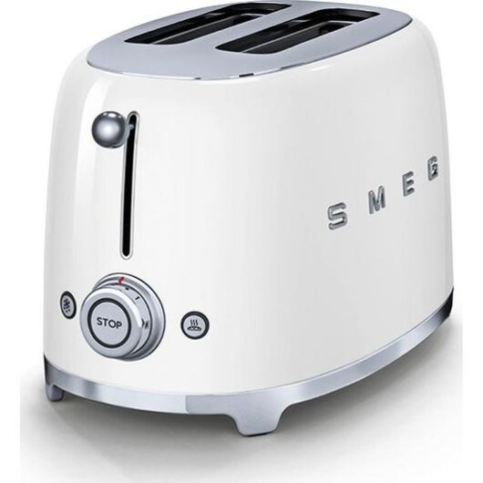 SMEG TSF01WHUK 50s Retro Style 2 Slice Toaster White