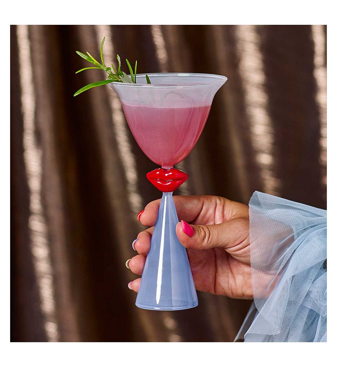 Eleanor Bowmer Lips Premium Flutes - Set Of 4